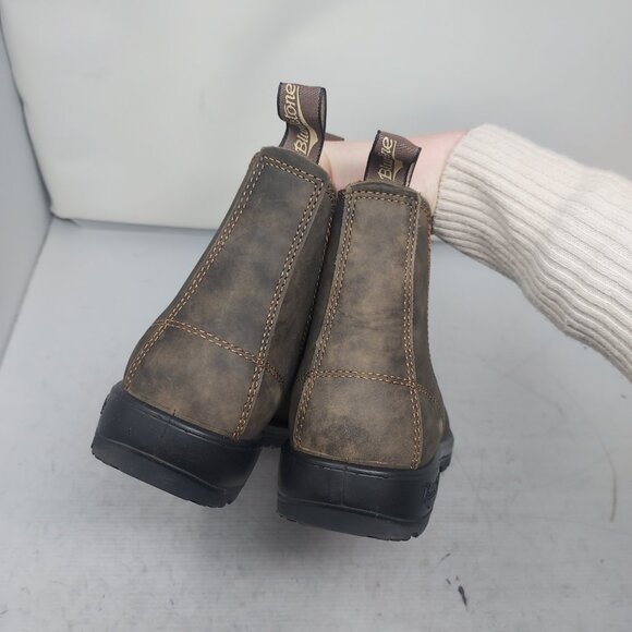 Blundstone MENS Chelsea Rustic Brown Boot - Picture 9 of 10